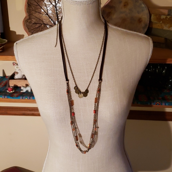 Two tear necklace - Picture 1 of 7